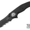 CRKT Linchpin Black Veff Serrations
